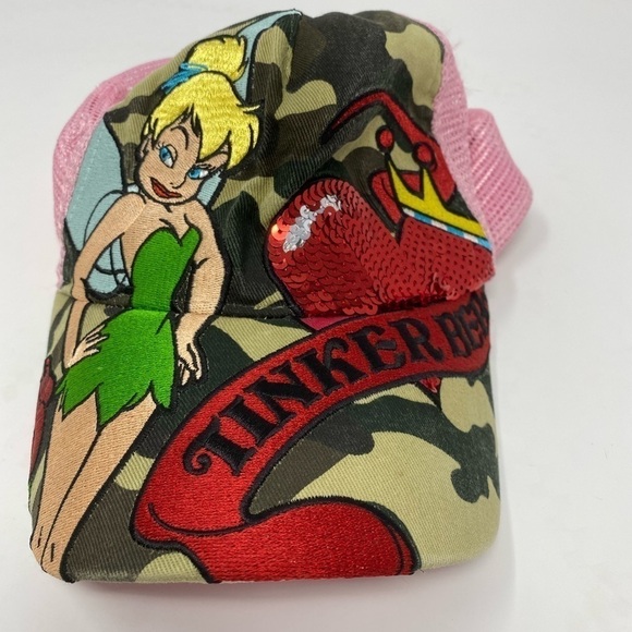 Disney Accessories - Women’s Tinkerbell Disney Pink Trucker Hat